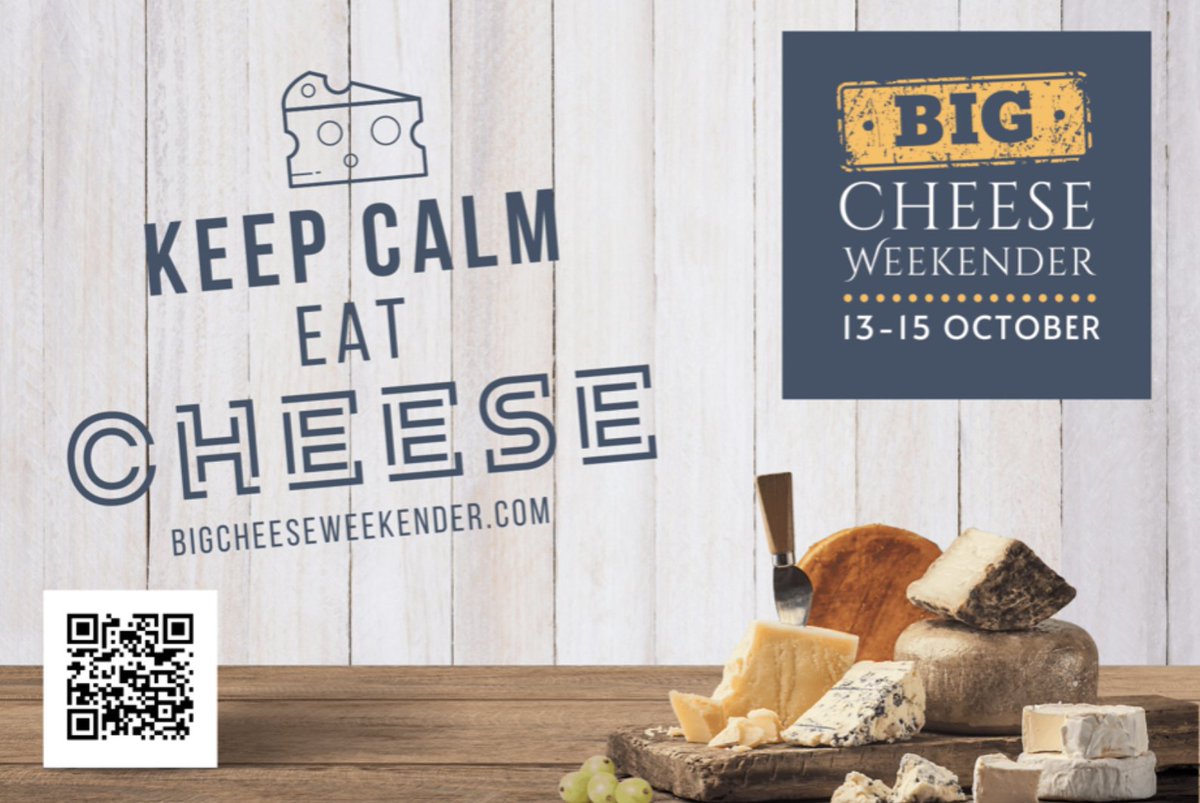 _cheese_lovers's tweet photo. Calling all cheese fansπ§π§@cheese_academy & @PatrickMcGuigan are putting on a LIVE version of their brilliant online #BigCheeseWeekender at @boroughmarket 13 Oct & @ChiswickM 15 Oct inc @TheCheeseLadyUK @cornishyarg @PetersYard @hampshirecheese & more https://t.co/Fnv2mpD24Q https://t.co/omia2ZCHKk