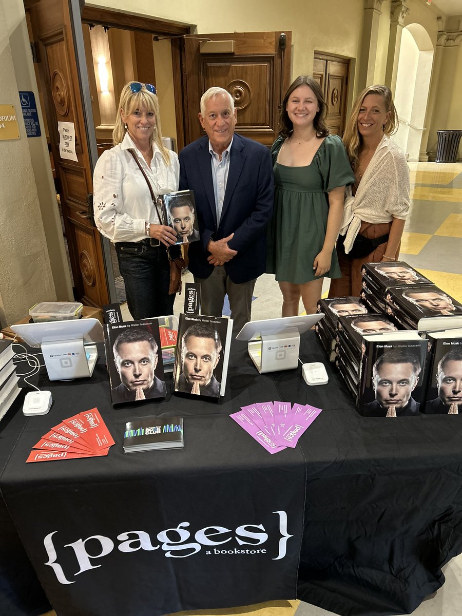 Pages: A Bookstore (@pagesmb) on Twitter photo Thank you <a href="/latimesbooks/">L.A. Times Books</a> for a great day with Walter Isaacson who signed lots of copies of Elon Musk. Available <a href="/PagesMB/">Pages: A Bookstore</a> through our website pagesabookstore.com Thank you <a href="/latimesbooks/">L.A. Times Books</a> for a great day with Walter Isaacson who signed lots of copies of Elon Musk. Available <a href="/PagesMB/">Pages: A Bookstore</a> through our website pagesabookstore.com