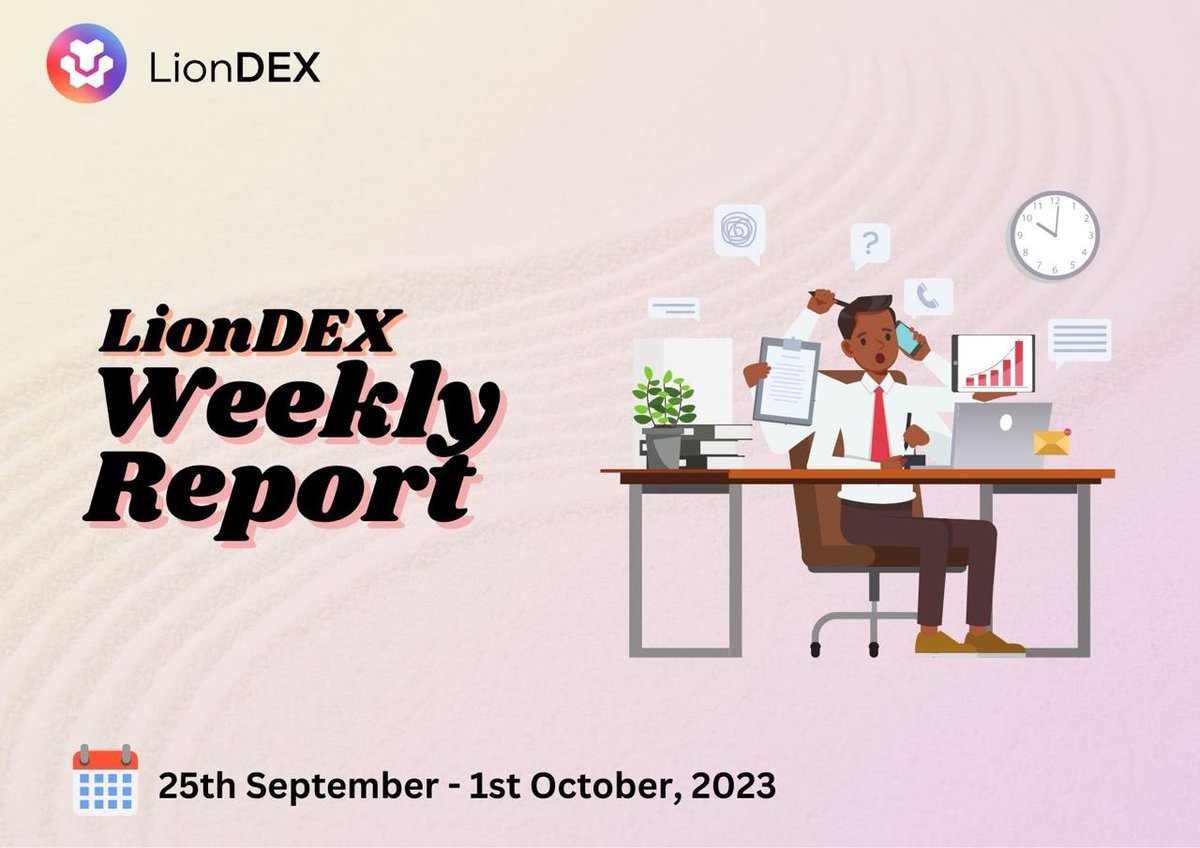 Weekly Report is your key to staying in the loop! Dive into the latest updates & insights. Don't miss out! medium.com/@liondex_offic…