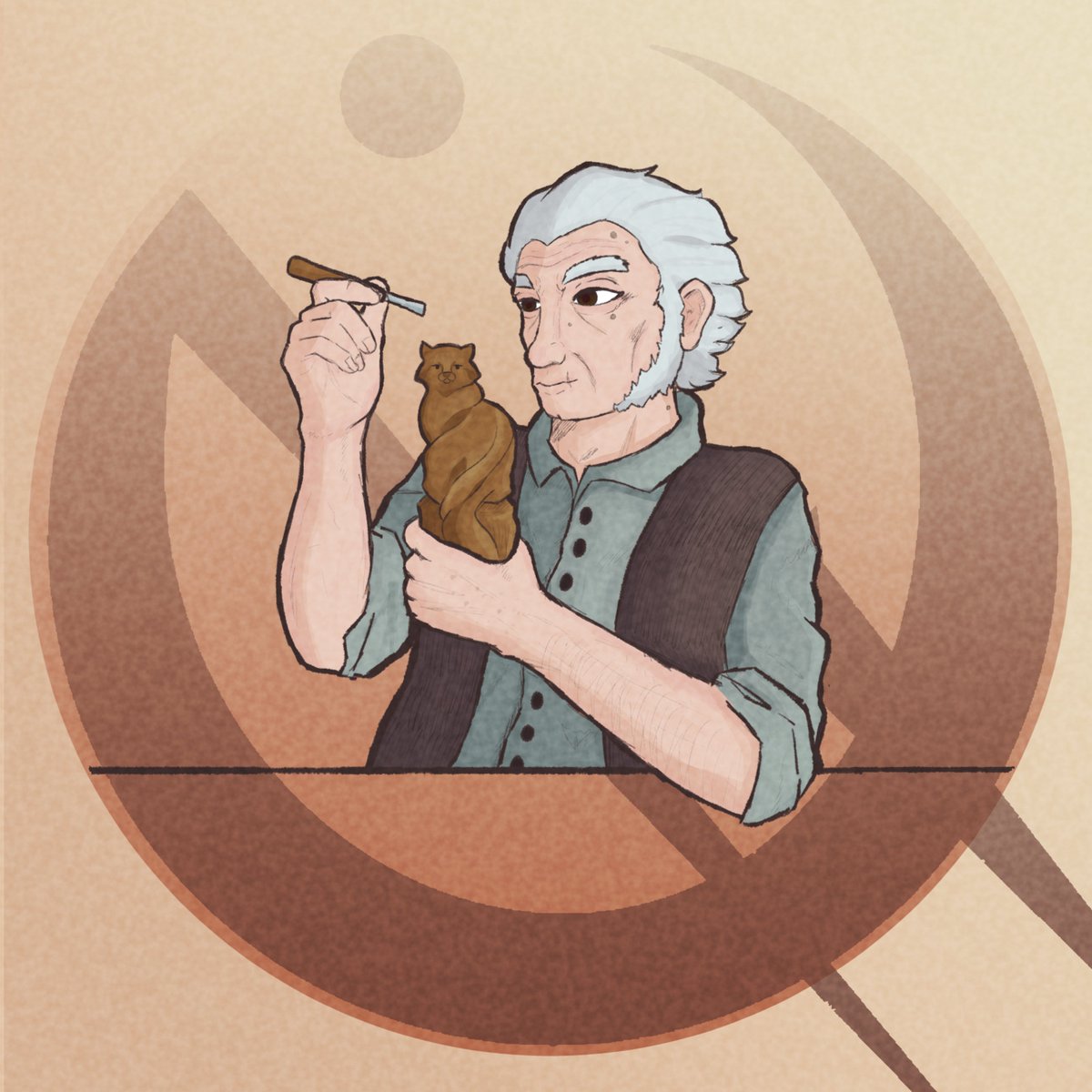 BrassMind's tweet photo. The Crew's Smoker
Day 1 #cosmereinktober2023
I haven't seen any drawing of Clubs doing his favorite thing (or being happy xd) , so I needed to do it.
#cosmere #mistborn #mistborntrilogy
#digitalart https://t.co/GJZ995THPQ