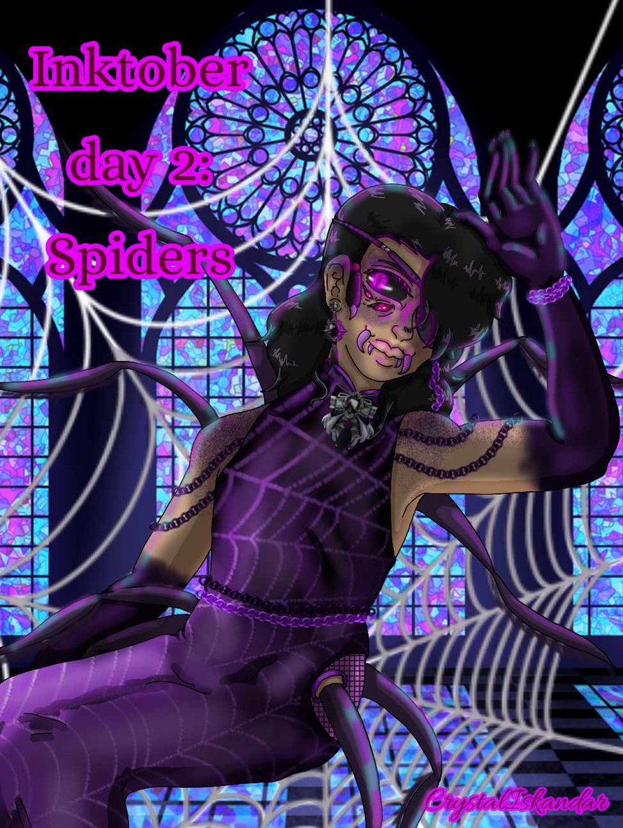 IskanderRider3's tweet photo. #inktober2023 #Inktober #inktober2023spiders #spider #spidertheme #oc #originalcharacter #originalcharacters #originalart https://t.co/tTEHlqXFYT