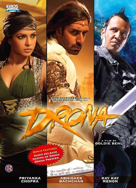 Flickfables's tweet photo. #OnThisDay #Day52 #Episode167
15 Years of ‘Drona’
Today, in 2008, Hindi Superhero film directed by #GoldieBehl Drona was released. It stars #AbhishekBachchan #PriyankaChopra #KayKayMenon & #JayaBachchan.
#Drona #Bollywood #FlopMovie #PriyankaChopraJonas #Flop https://t.co/3vQFjZMFRV