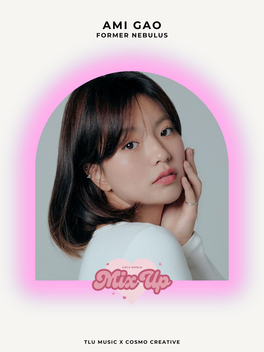 TLUMUSIC_off's tweet photo. GIRLS WORLD : MIX UP   
CONTESTANT LINEUP

Ami Gao &amp; Jinyeon — Former NEBULUS Members

#GIRLSWORLD #MIX_UP #AMIGAO #JINYEON https://t.co/C2k5xIERDP