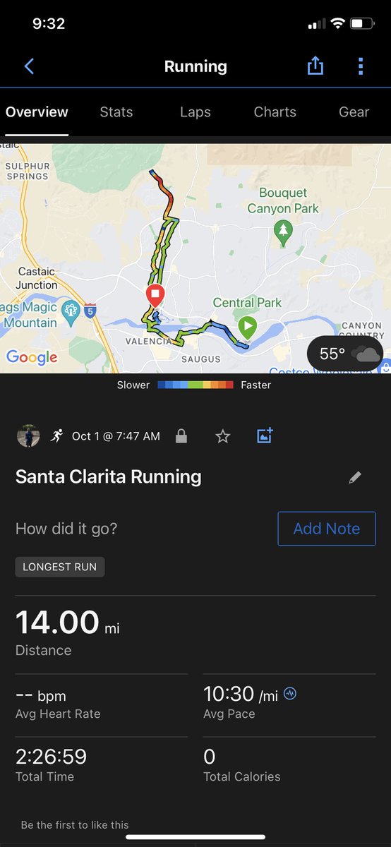 vicmartinez28's tweet photo. 14miles = uncharted territory. Here we go. @lamarathon @brooksrunning #runwithuspasadena. https://t.co/AG5BZwOIDS