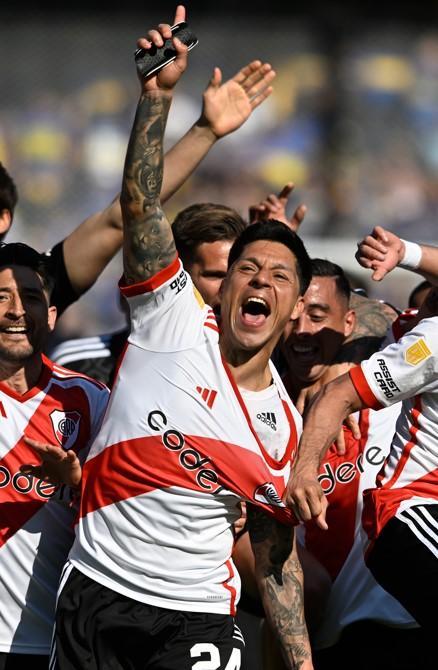 De River, como Enzo Pérez 🤩