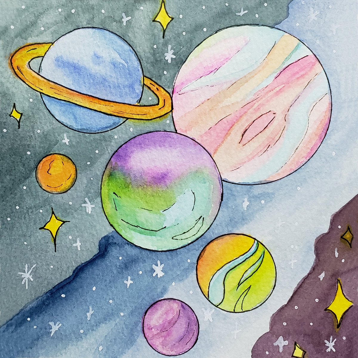 sirithre's tweet photo. Day 2 of #MetaTober is here! Today I went with #Peachtober23 by @furrylittlpeach, with the prompt Cosmos.
So I played around with some shapes and colors.
Still getting used to this palette. (I'm using the Josie Lewis watercolors.)
What's MetaTober? https://t.co/SGW4Hdo4jR https://t.co/HR9mWB9wh4