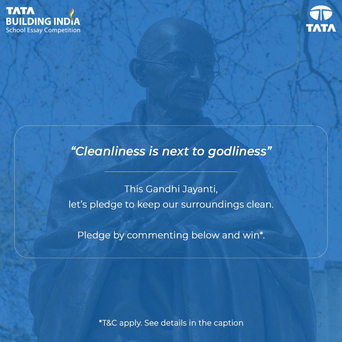 On this Gandhi Jayanti, let’s follow the path of the Mahatma and pledge to be conscious caretakers of our surroundings.
#GandhiJayanti #Environment #Cleanliness #SwacchBharat #GreenPledge #SustainableLiving #EcoWarriors #PlanetProtectors #GandhiInspired #tatabuildingindia