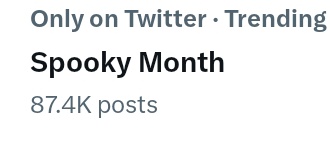 ItsFelGuardianX's tweet photo. Ha! It happened in just one day lol

#spookymonth https://t.co/wbGqcoI21N