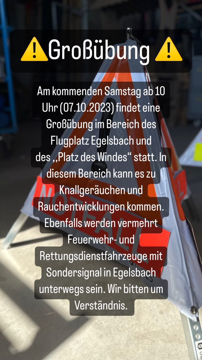 FFEgelsbach's tweet photo. INFO https://t.co/JDOPgX5KLw