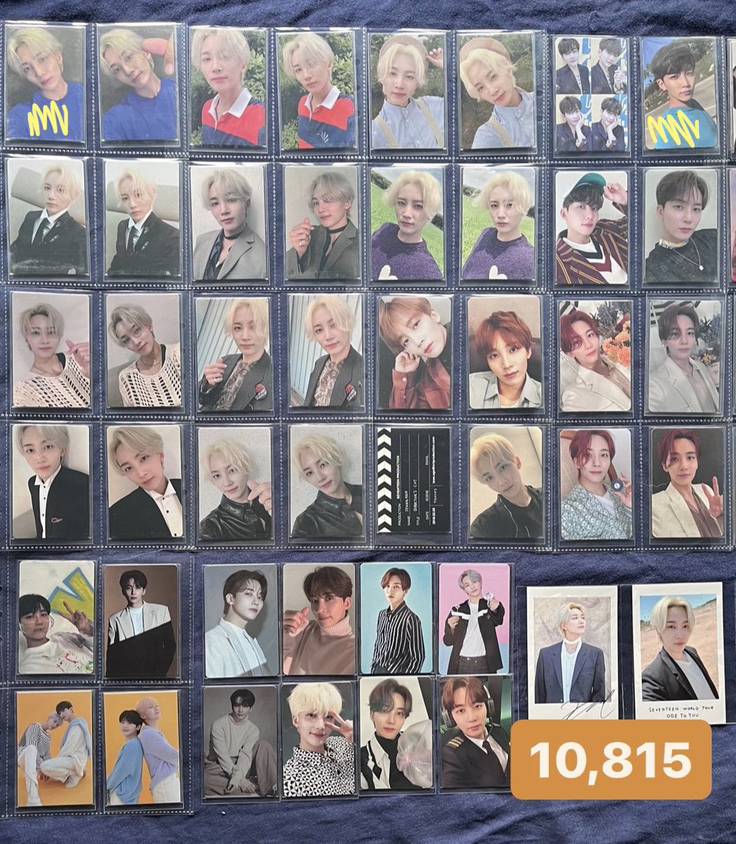 nonusells's tweet photo. wts lfb ph onhand

jeonghan photocards + random members

37,895php for the whole set
 - 37,000 if payo
 - 5k dp payo to reserve, remaining balance within 10 days (5k dp is non-refundable)

no price breakdown &amp; no to sensitive buyers
pcs with yellow marks have dents/marks https://t.co/lkw0vsUs8l