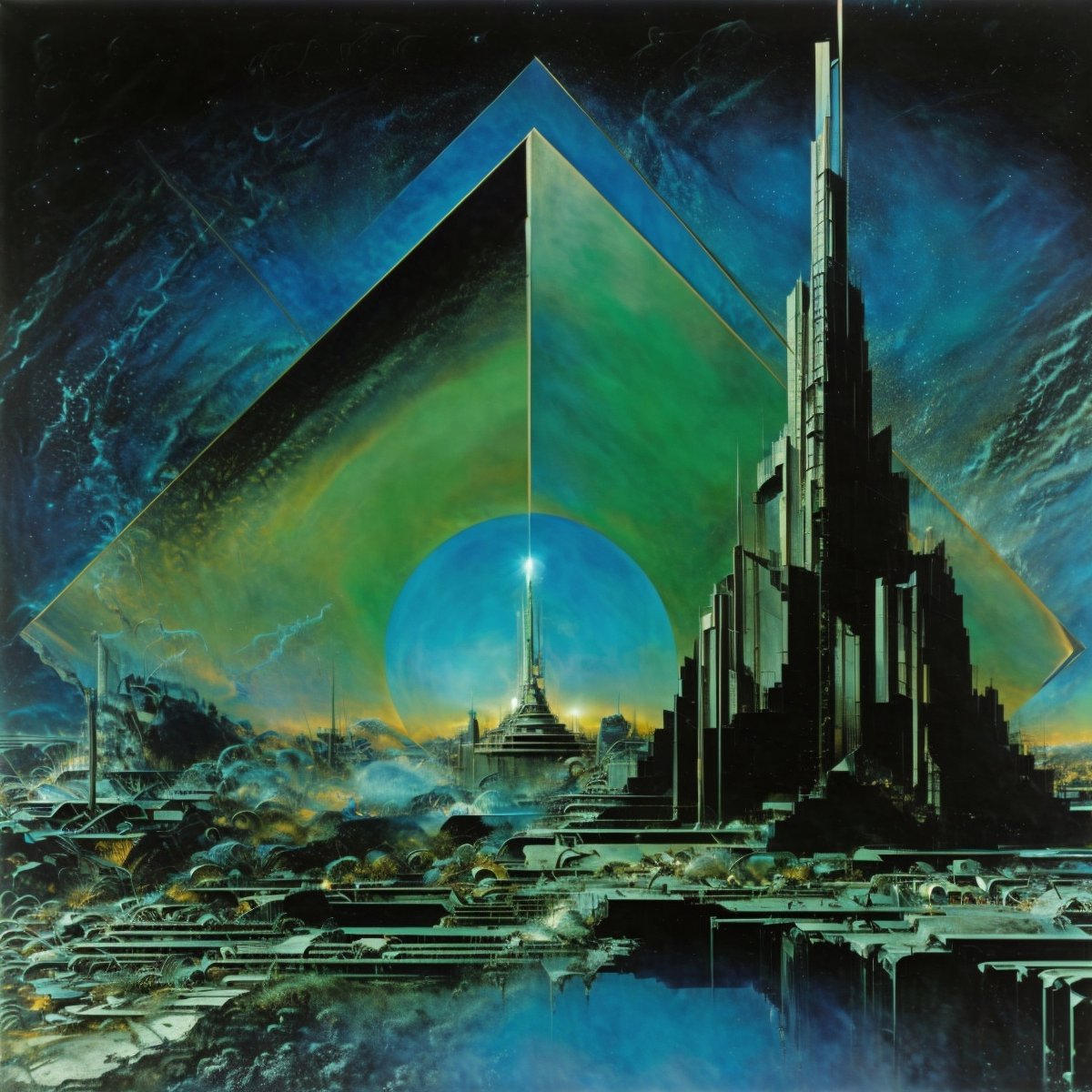 I used <a href="/leonardoai/"></a> to finetune a model on 40 of my favorite <a href="/nvnot_/">nvnot</a> pieces and I am having a wonderful time generating positively un-nvnotty things with it.