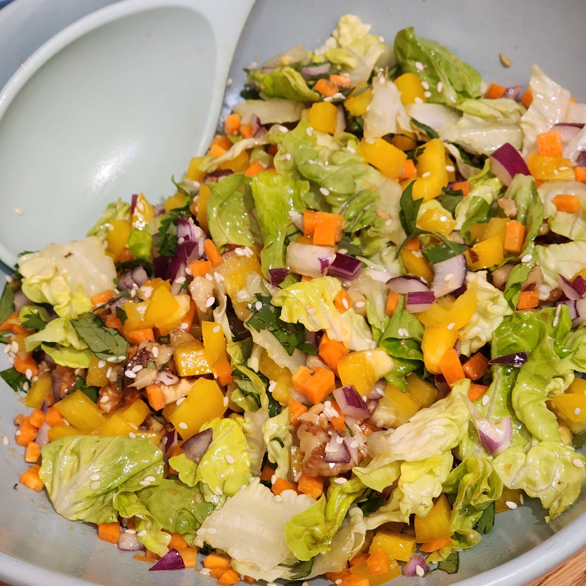 FriendlyCooks's tweet image. Rice Paper Dumplings + Xiao's Spring Salad that we made live on stream today. See you all tomorrow ❤️🧑‍🍳🥗

#cooking #stream #twitch #berries #veganfood #vegan #veganrecipes #twitchstreamer #twitchtv #cookingtime #cookingram #veganrecipes #veganfood #foodphotography #healthyfood