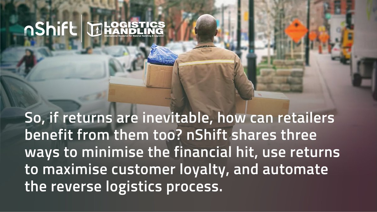 nShift's CTO Mattias Gredenhag believes the return experience has the potential to redefine the retailer-customer relationship by moving beyond generic return policies and tailoring approaches to different customer groups. Read more here @LogHandling: bit.ly/48A6NYU