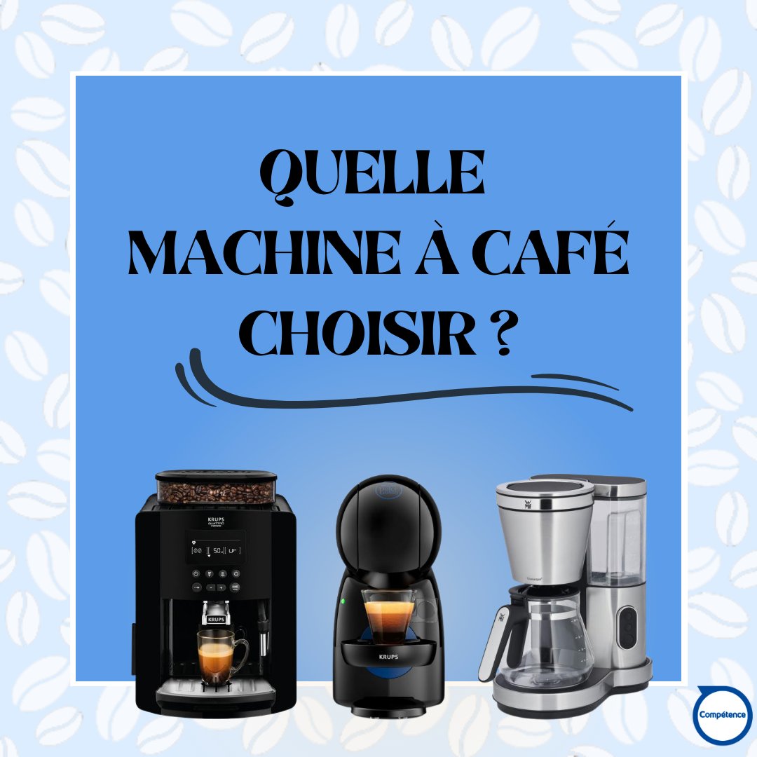 CompetenceO's tweet photo. Nous savons à quel point choisir la machine à café idéale peut être un véritable défi. Mais ne vous inquiétez pas, Compétence est là pour vous aider à faire le bon choix ! ☕️✨

Retrouvez tous nos modèles dans votre boutique Compétence 😉

#CafeParfait #Cafetiere #Electromenager https://t.co/BCtJt8dDKj