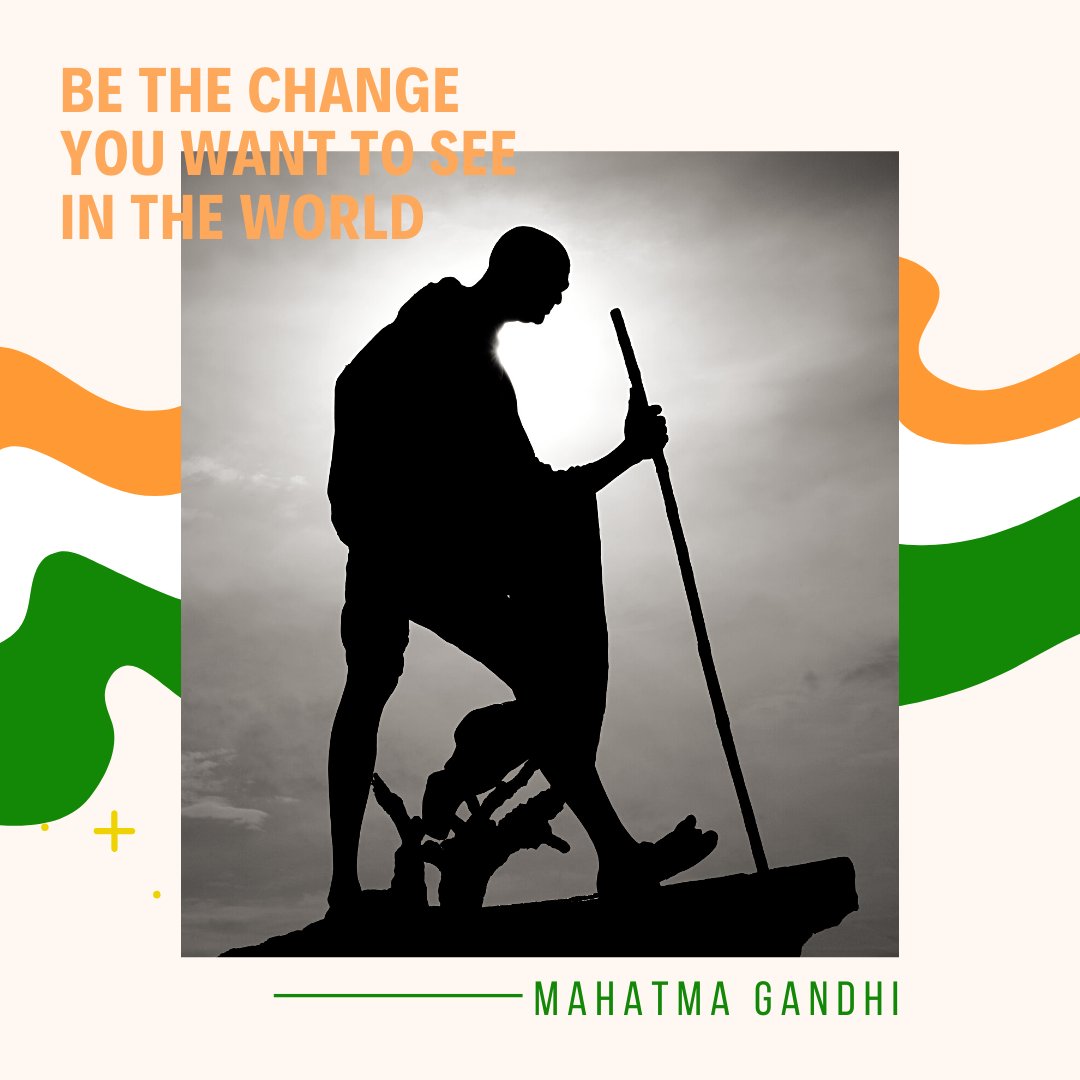 trafficpullz's tweet photo. 🕊️🎂 "Remembering the man who taught us that the path to change begins with truth, love, and non-violence. On Mahatma Gandhi's birthday✨ #GandhiJayanti #MahatmaGandhi #PeaceAndLove" #SmallBiz https://t.co/xCBKKszEcY