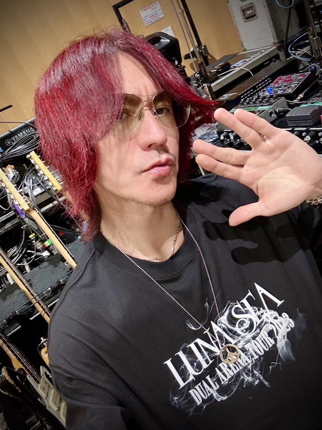 SUGIZO ソロ活動開始時Tシャツ LUNASEA ルナシー LUNA SEA SUGIZO ソロ活動開始時Tシャツ LUNASEA ルナシー LUNA SEA LUNA