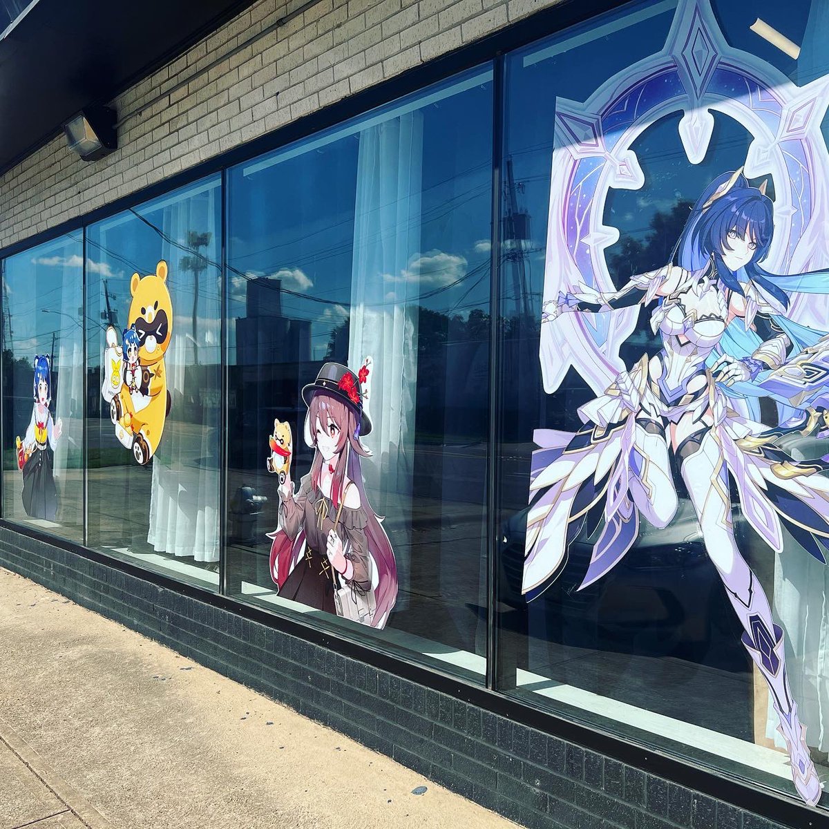 MadameAesthetic's tweet photo. [Thread] Went to the #TeyvatGoods/#HonkaiImpact3rdTechLab in Texas recently! Sharing some pics and thoughts of the experience below~ 

#GenshinImpact #HonkaiImpact3rd https://t.co/wweQnp2tFw