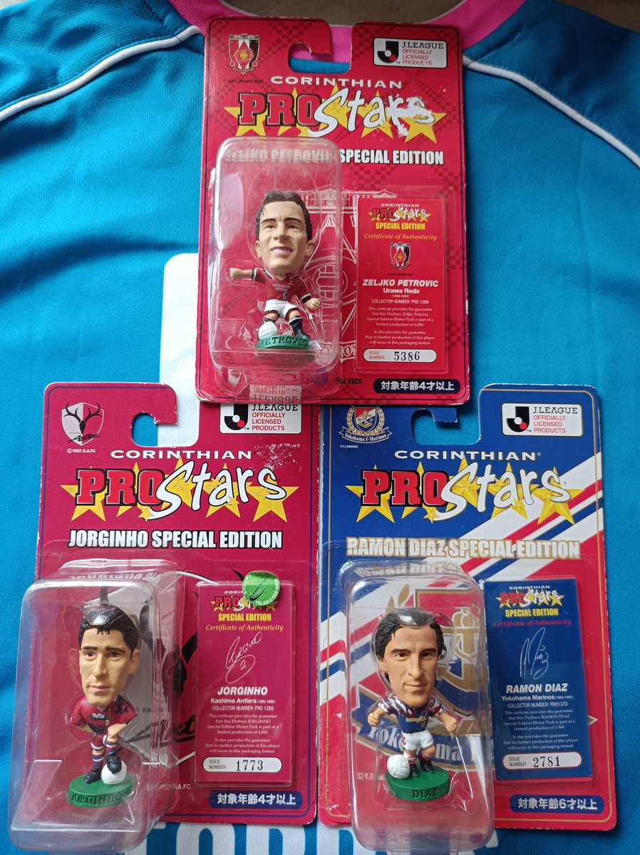 Ft_Fm66's tweet image. ヤフオクで落札したサッカーフィギュア⚽
お得クーポンを使ったから良い買い物だった✨
#コリンシアン
#PROStars
#ペトロビッチ
#ジョルジーニョ
#ラモン・ディアス
#エムボマ
#ストイコビッチ