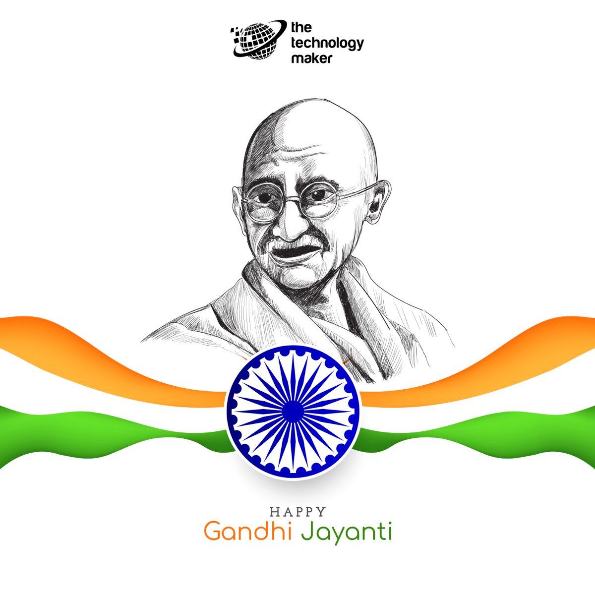 thetechnologym's tweet photo. May the spirit of non-violence guide us towards a peaceful world.
Happy Gandhi Jayanti!

#GandhiJayanti #bapu #peace #nonviolence #guidance #india #bharat #joy #gift #Autonomous  #ttm https://t.co/PDwvAqG4N4