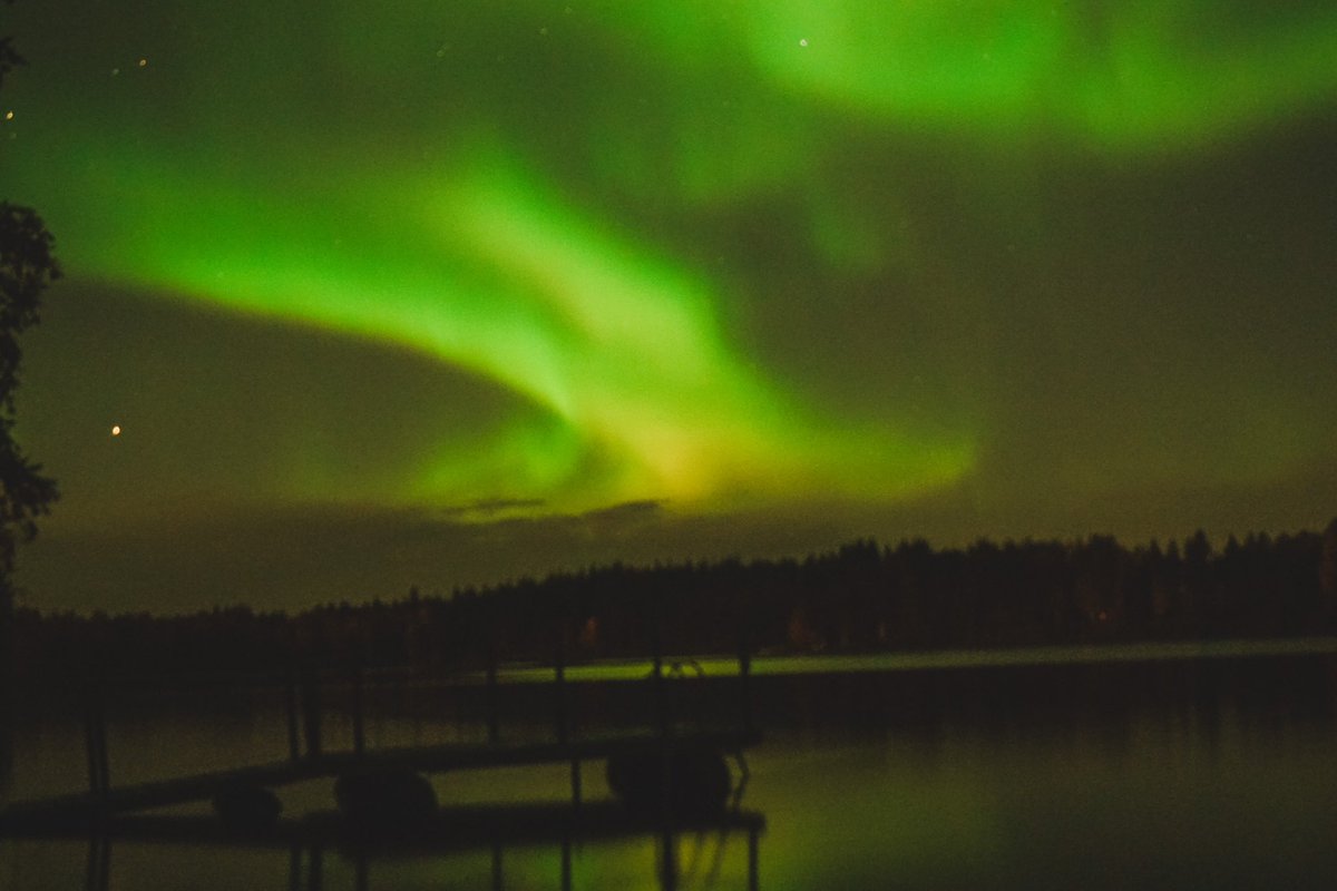 Good morning! Have a nice week! #laplanddeluxe #LakeVanttausjärvi #arcticcircle