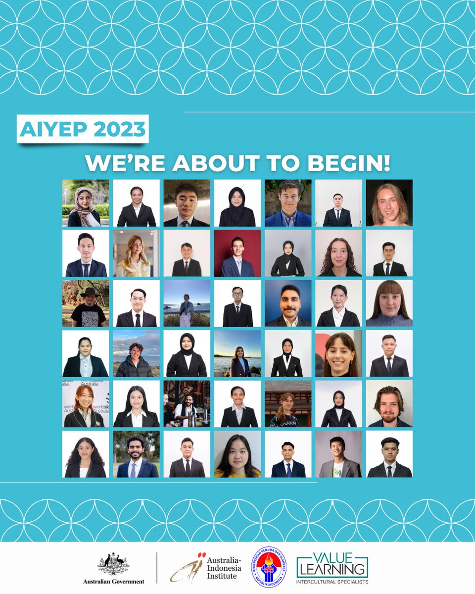 It’s that time again! The Australia-Indonesia Youth Exchange Program 2023 is about to begin!

Stay tuned for more program updates after our Opening Ceremony tonight!

<a href="/dfat/">Department of Foreign Affairs and Trade 🇦🇺</a> <a href="/KEMENPORA_RI/">KEMENPORA RI</a> 
#aiyep #aiyep2023 #indonesia #australia #culturalexchange #students