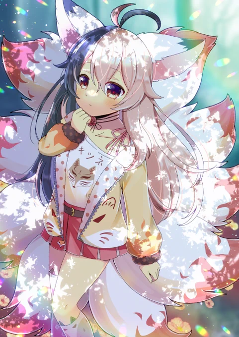 ENVtuberのRose()さんを描かせて頂きました!リクエスト有難うございますI drew Rose, an ENVtuber! Thank you for your  #Vtuber #roseillust #ENVtuber #けもみみ 
