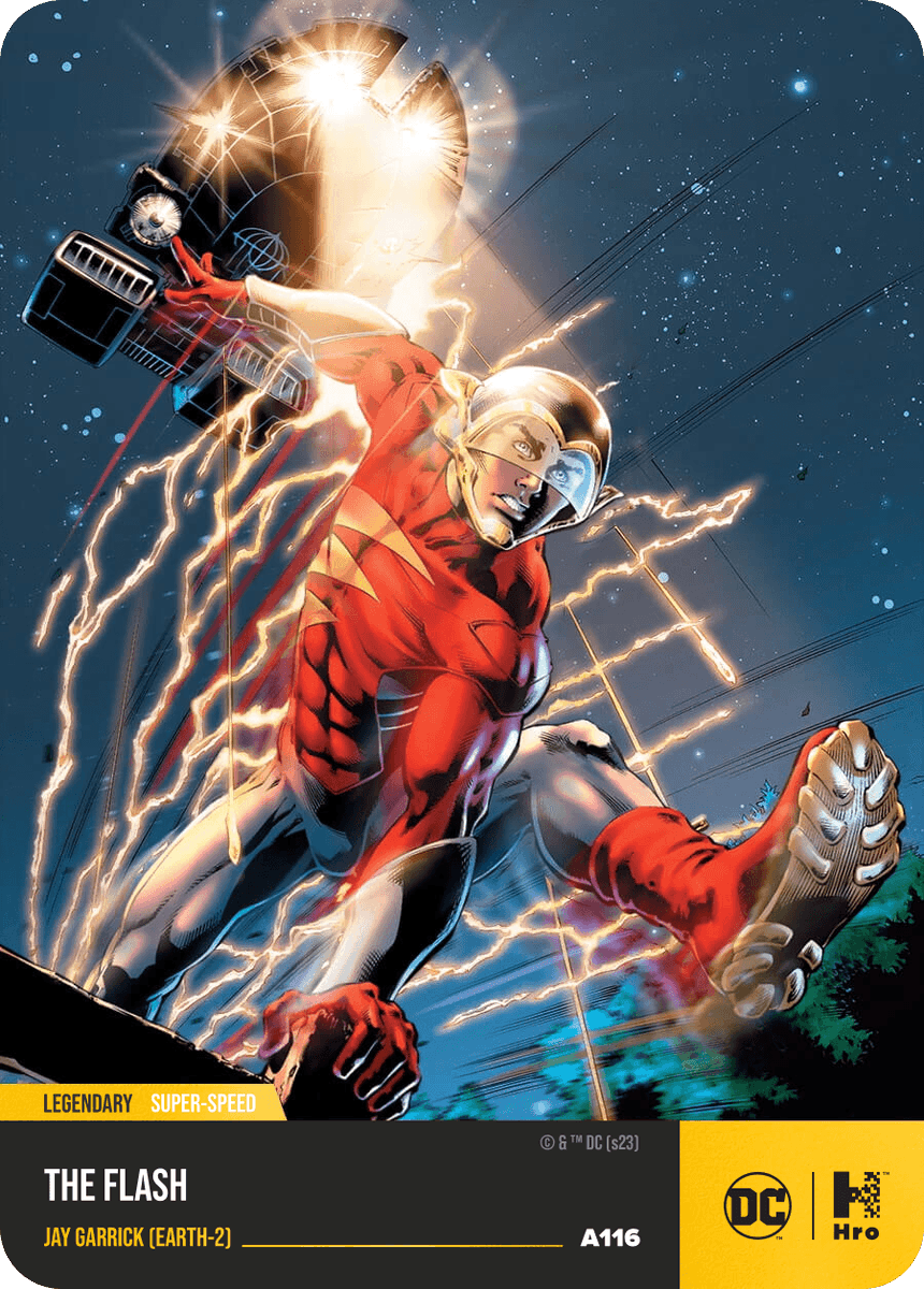 HroFeed's tweet photo. Super-Speed Legendary The Flash (mint #A116) just sold on #Hro
Sold Price: $69.00 USD
Total Minted: 300
ℹ️ More information: https://t.co/L3cdp6N6A1 https://t.co/8KdCeTLLoy