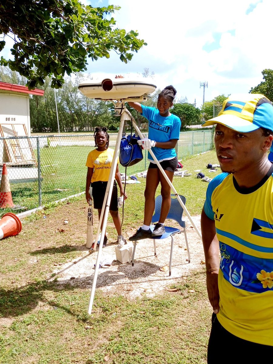 1st official girls under 19 cricket practice in the Bahamas. We are headed in the right direction. <a href="/iamfaragorsi/">Fara Gorsi</a>