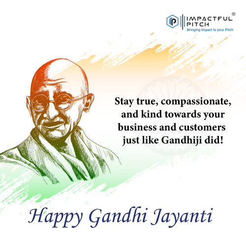 ImpactfulPitch's tweet photo. Embracing the #revolutionary spirit of the Mahatma, #startups today echo his ethos - #innovation with integrity, technology with empathy. Happy Gandhi Jayanti to the visionaries of today! ๐
#GandhiJayanti #festivecreative #leader #business #entrepreneurship #entrepreneurlife https://t.co/FjQyw6plHu