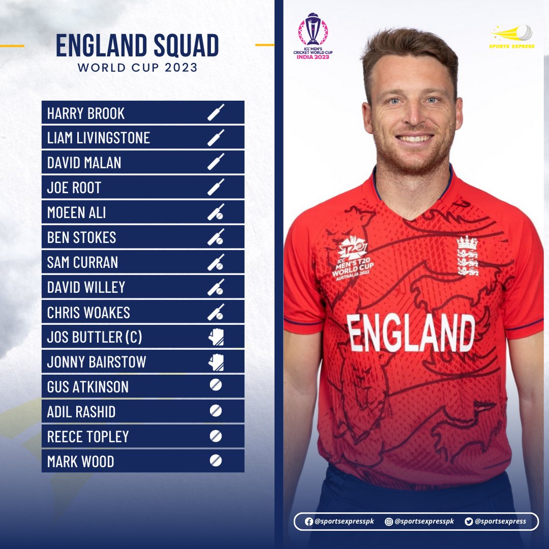 SportsExprress's tweet photo. Missed the 2023 World Cup squads? No worries! We've got you covered with all the scoop on every team's lineup. 

Get ready for the ultimate cricket showdown! 🏏

#CWC23 | #Cricket | #BackTheBoysinGreen | #squad https://t.co/YffpuOFjkC