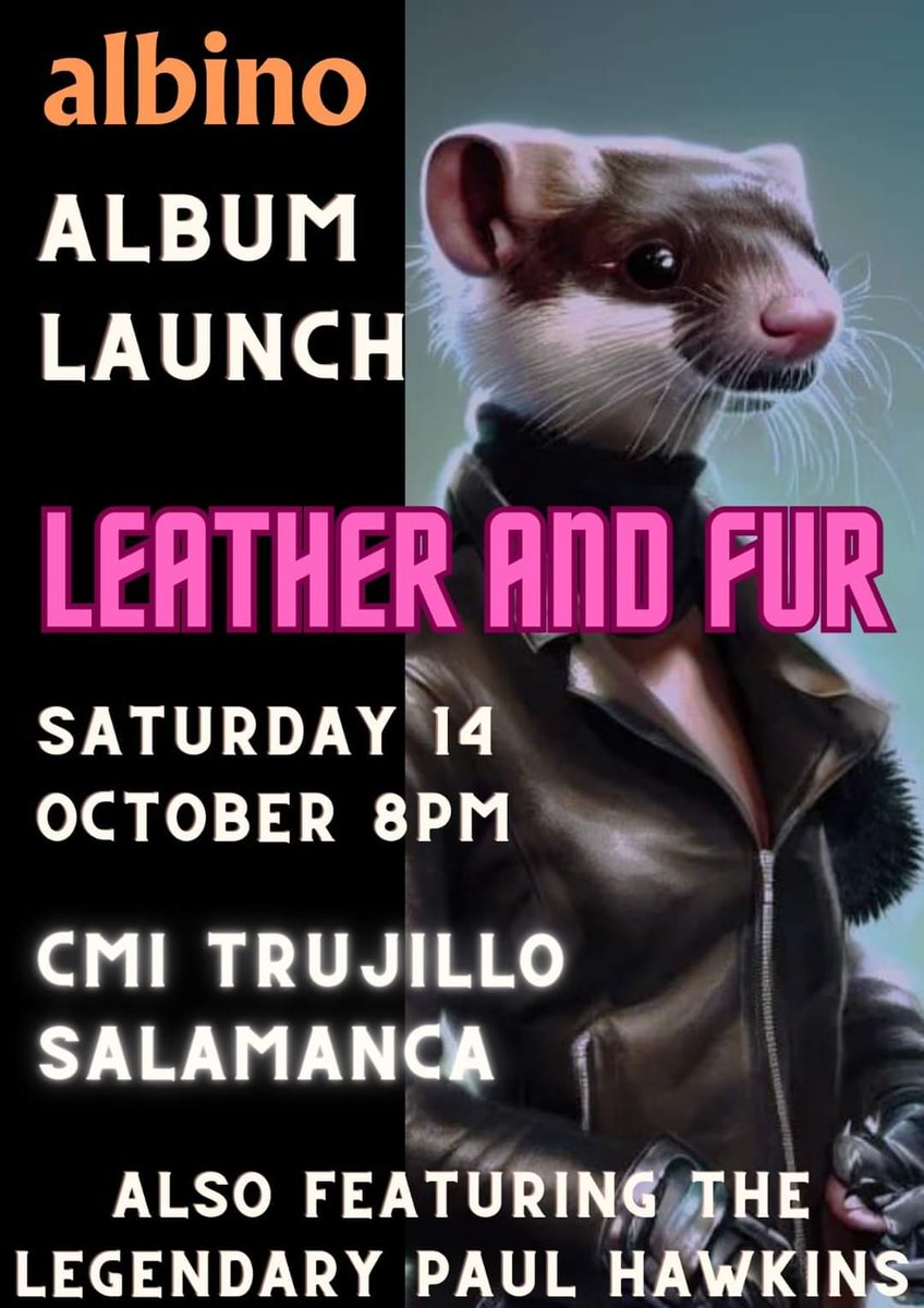 Albinomusic's tweet photo. Less than two weeks to go https://t.co/GZd4B1G4B5
