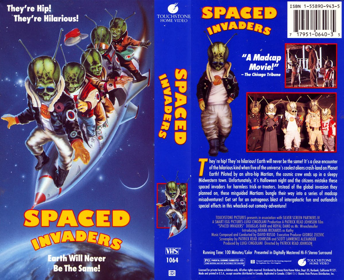 RonW1970's tweet photo. Now Watching: #SpacedInvaders (1990). If you like the comedy horror sci-fi of the '80s you would like this. https://t.co/EqcEQEKLVt
