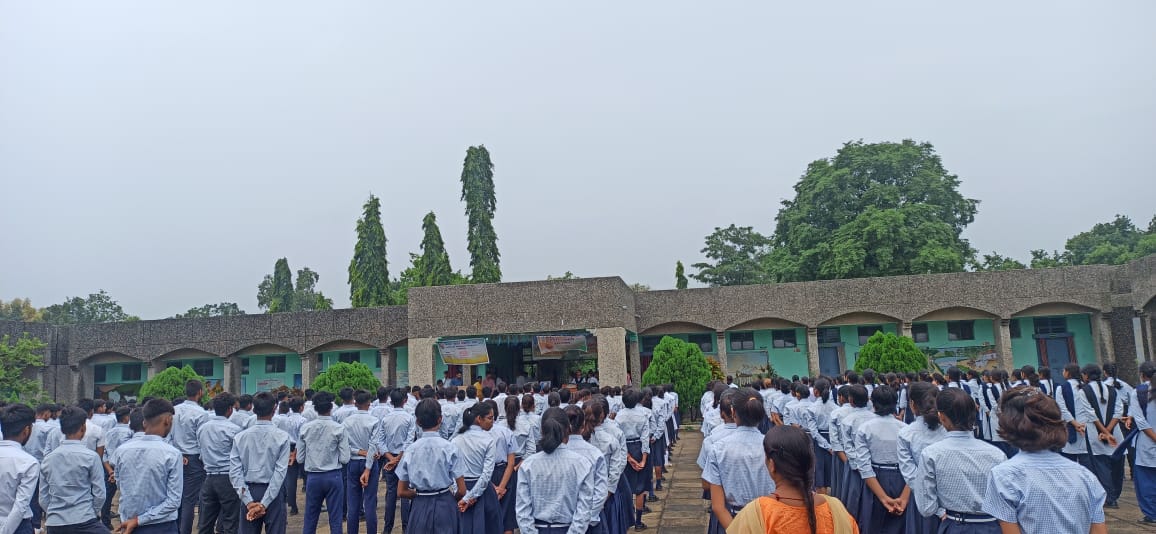 JNVCHATRA's tweet photo. Celebration of Mahatama Gandhi and Lal Bahadur Shashtri Birth Anniversary at JNV CHATRA #JNVChatra https://t.co/idtnyGi4Gi
