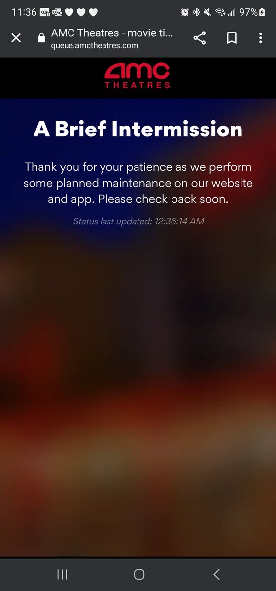 LuisquiqueLopez's tweet photo. Why is AMC updating? Beyoncé is this you? 

#actii #BeyonceRenaissanceWouldTour #rwt https://t.co/zXMUtXBB4a