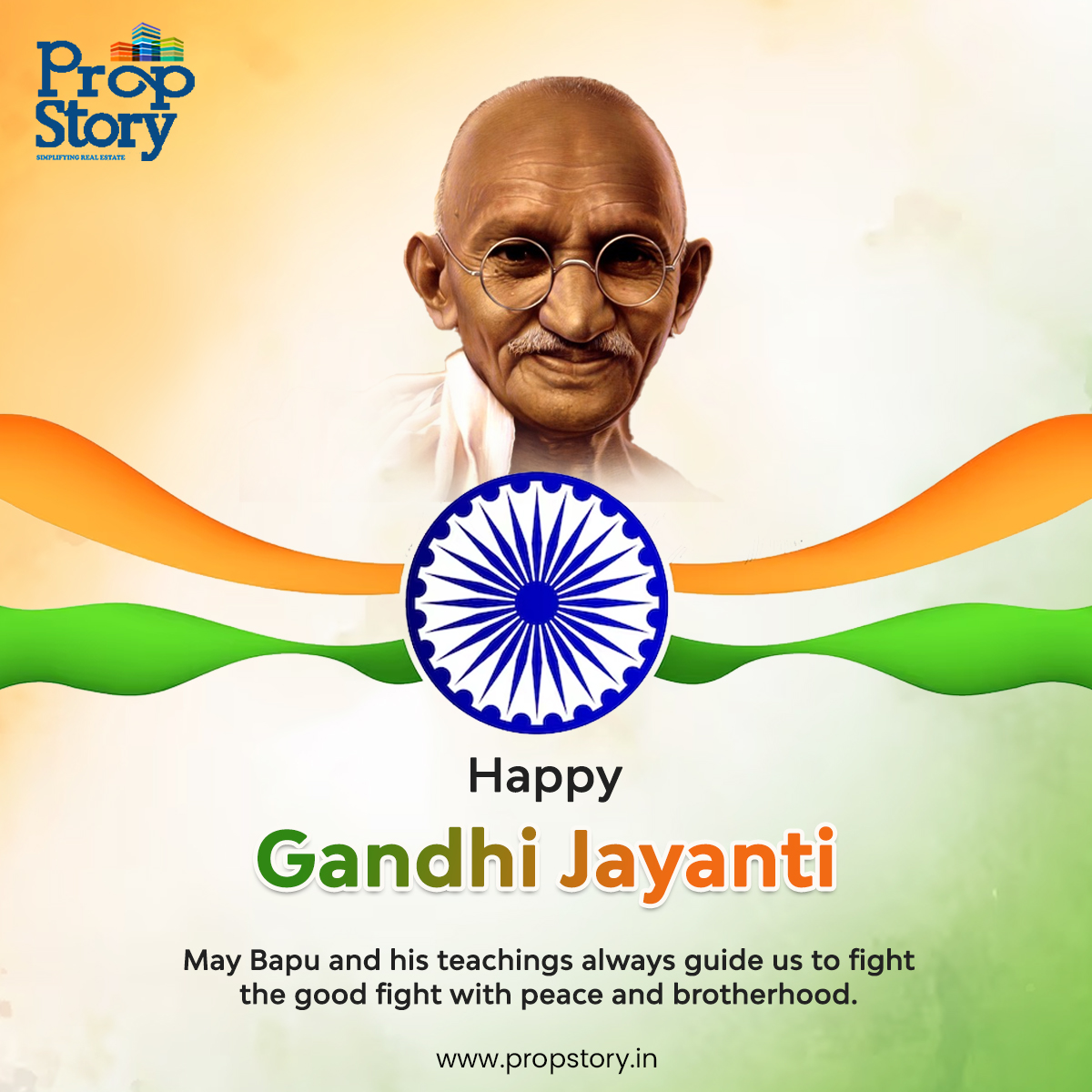propstory's tweet photo. Commemorating Bapu, who taught us self-respect, dignity and self-reliance. #HappyGandhiJayanti https://t.co/8BQjdmyhCZ