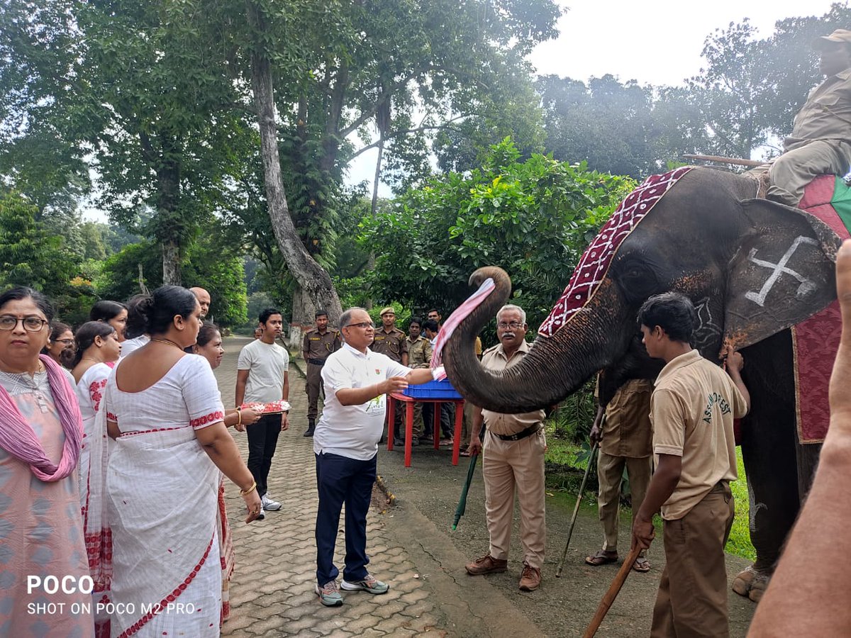 Was glad to be present at the 69th Wildlife Week celebrations at @assamzoo kickstarted by Hasti Pujan with great enthusiasm. Long live Wildlife, Long live Wildlife Week 🙏