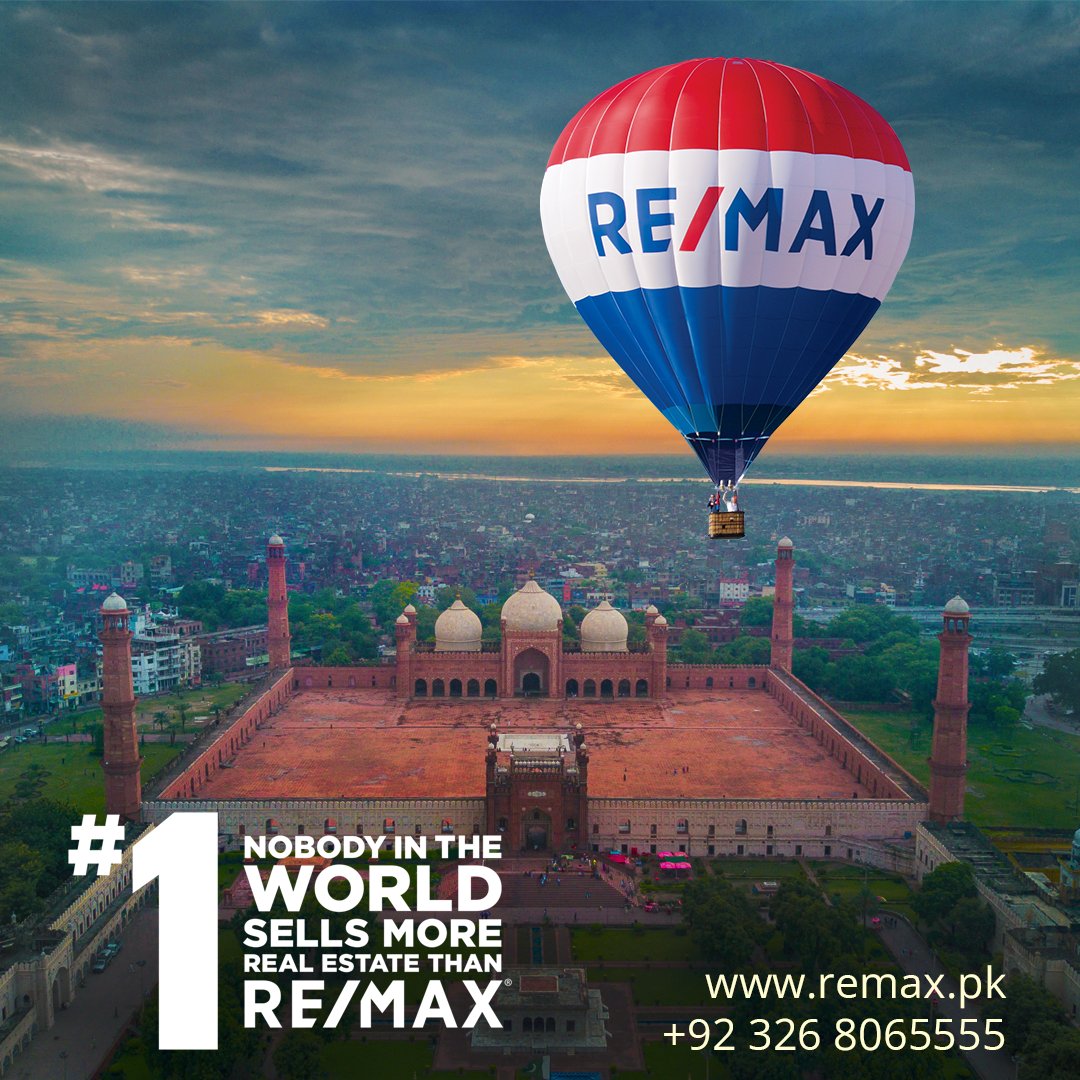 ReMaxPakistan's tweet photo. Balloon Landed in Lahore Pakistan.

Contact your nearest RE/MAX Office to buy, sell, and rent with the world's most Trusted Real Estate Agent.

Call Us: (042) 111 736 736
Whatsapp: 0326 8065555
Email: info@remax.pk
website: https://t.co/fzW7ZbmJVw

#Remax #RemaxPakistan #No1 https://t.co/R6etbnEcTH