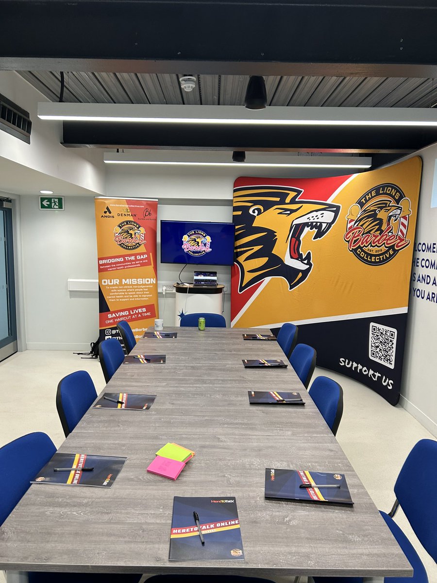 Today I will be delivering two #BarberTalk sessions with <a href="/RockHausBarbers/">Rock Haus Barbering</a> at <a href="/EITC/">Everton in the Community</a>