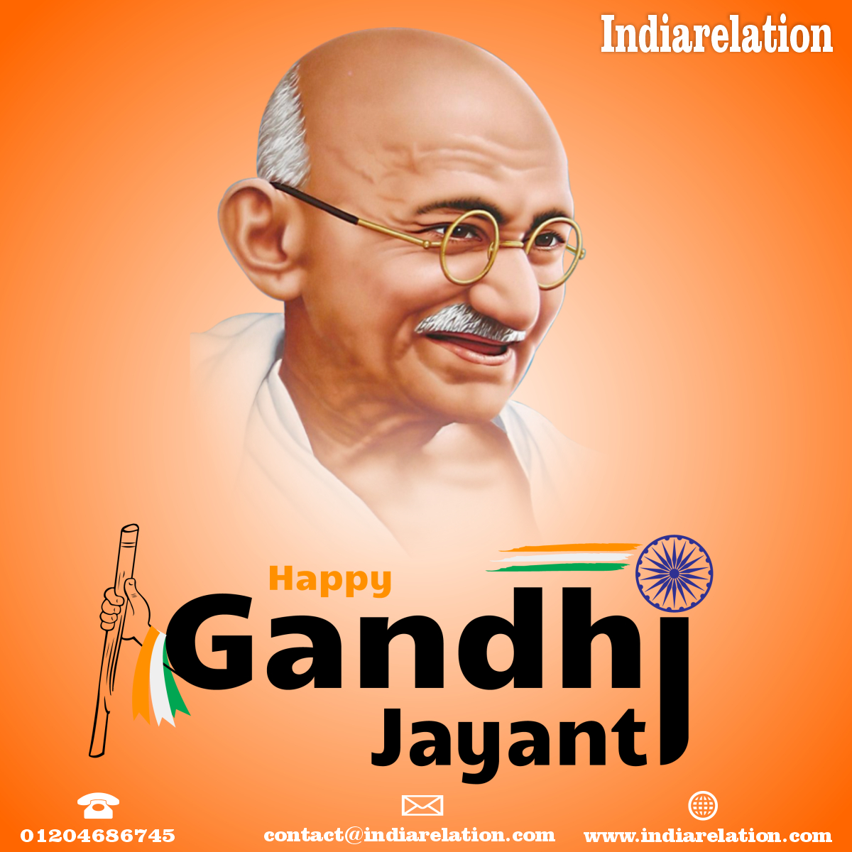 Wish You All Happy Gandhi Jayanti

#gandhijayanti #2ndoctober #gandhijayantispecial #gandhijayanti2023 #gandhijayantiwishes #bapu #mahatmagandhi #gandhiji #indiarelation
