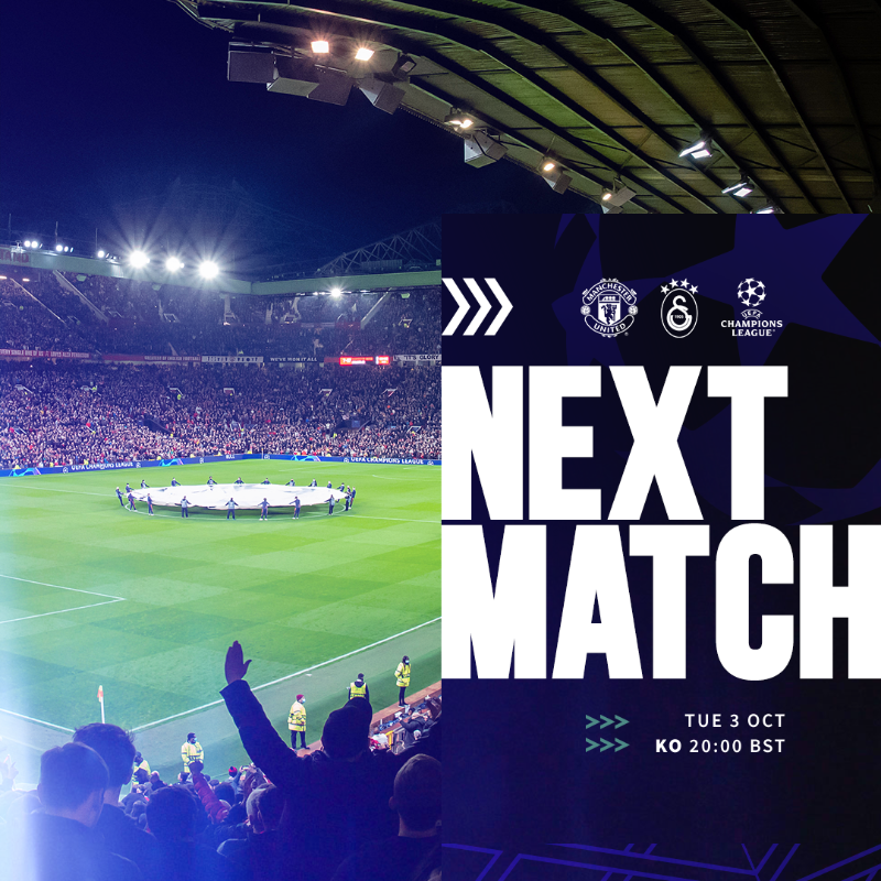 ManUtd's tweet photo. ⭐️ Champions League football returns to Old Trafford on Tuesday night...

#MUFC || #UCL
