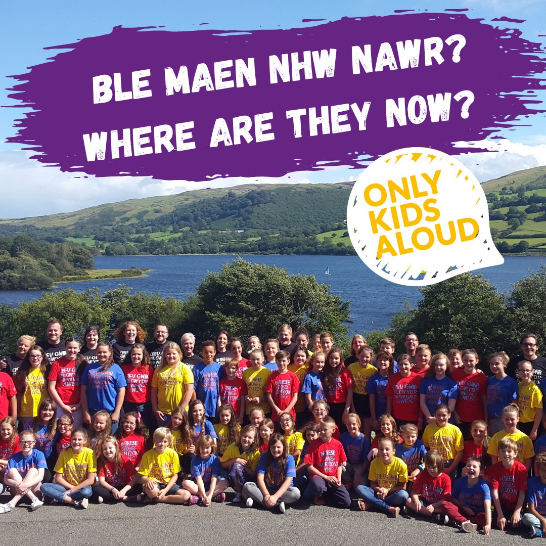 OnlyKidsAloud's tweet photo. Ydych chi'n gyn-aelod o Only Kids Aloud? Byddem wrth ein bodd yn clywed gennych chi! 😊 

We're gathering stories of what previous #OnlyKidsAloud members have gone on to do next - contact us on alumni@thealoudcharity.com to share your story! https://t.co/P8grxLZLn0