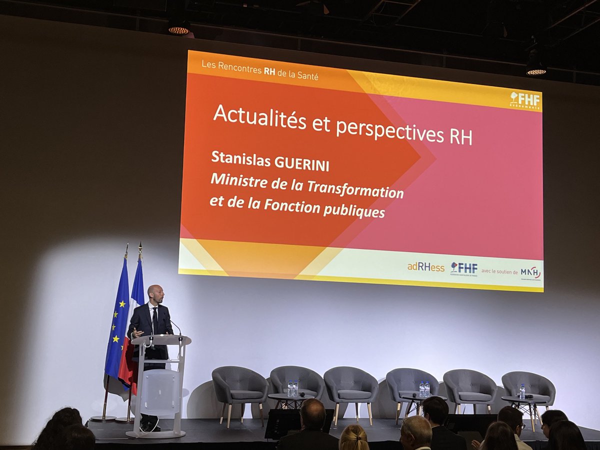 « L’enjeu de la territorialisation est celui du bassin de vie » ⁦ Stanislas Guerini ⁦@ADRHESSlive⁩