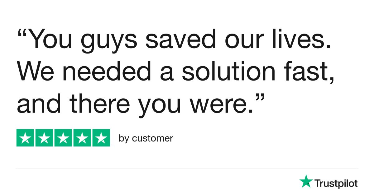 A verified customer gave ImprovMX 5 stars via <a href="/Trustpilot/">Trustpilot</a> trstp.lt/oDozBvoyp