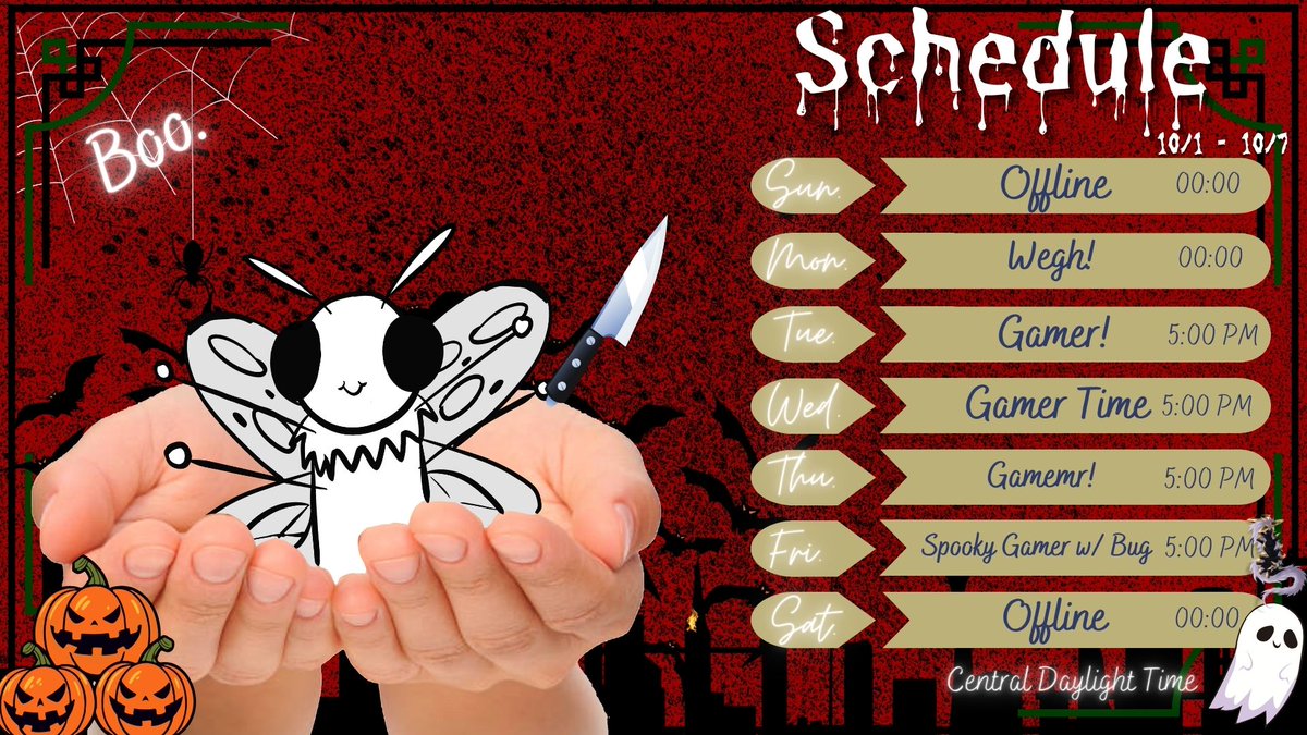ZebiiLIVE's tweet photo. Spooky~
Woah!
#vtuber #envtuber #mothgirl #mothvtuber #mothgirlvtuber #weh #spookymonth #spookytuber https://t.co/o7wq1zn4eB