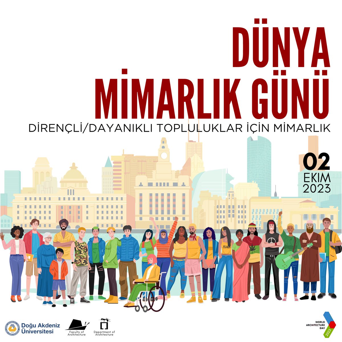emuarchitecture's tweet photo. Mimarlık, yaşanabilir bir topluluk hayatı yaratma kapasitesine ve sorumluluğuna sahiptir; mimarlar, her türlü kentleşmeyi “insanileştirmeyi”, kültürel mirasa saygı göstermeyi ve doğa ve biyolojik çeşitlilikle ilişkiyi yeniden kurmayı hedefleyerek, yenilikçi çözümler geliştirmeli https://t.co/Cg3zx0fol6