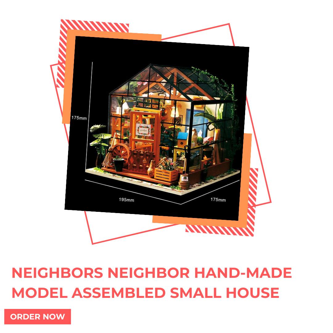 GamerFreshStore's tweet photo. Our "Neighbors Neighbor" home model kit is a scale model of a house. Each is designed as a collection of homes and interiors you can play with or have as a decoration for your game room or great space. 
-
-
Shop now
https://t.co/55ezcyNBxI
#NeighborsNeighbor #HandMadeModel https://t.co/BvZ4oqDkdJ