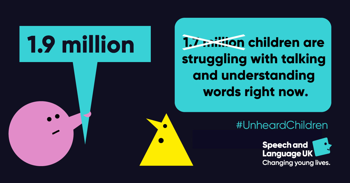 It's been one month since we launched our report, showing a shocking rise in speech and language challenges!

1.9 million children are struggling with talking and understanding words.

Not read it yet?👇
speechandlanguage.org.uk/listening-to-u…

#UnheardChildren