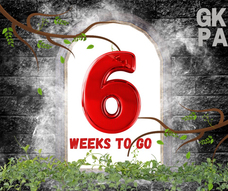 🍎🎶6 Weeks to go🎶🍎

A show for all the family packed with great songs, jokes and dances!

#countdown #panto #snowwhite #sevendwarfs #gkpa #christmaspanto #singing #comedy #family #entertainment #wishaw #dancing