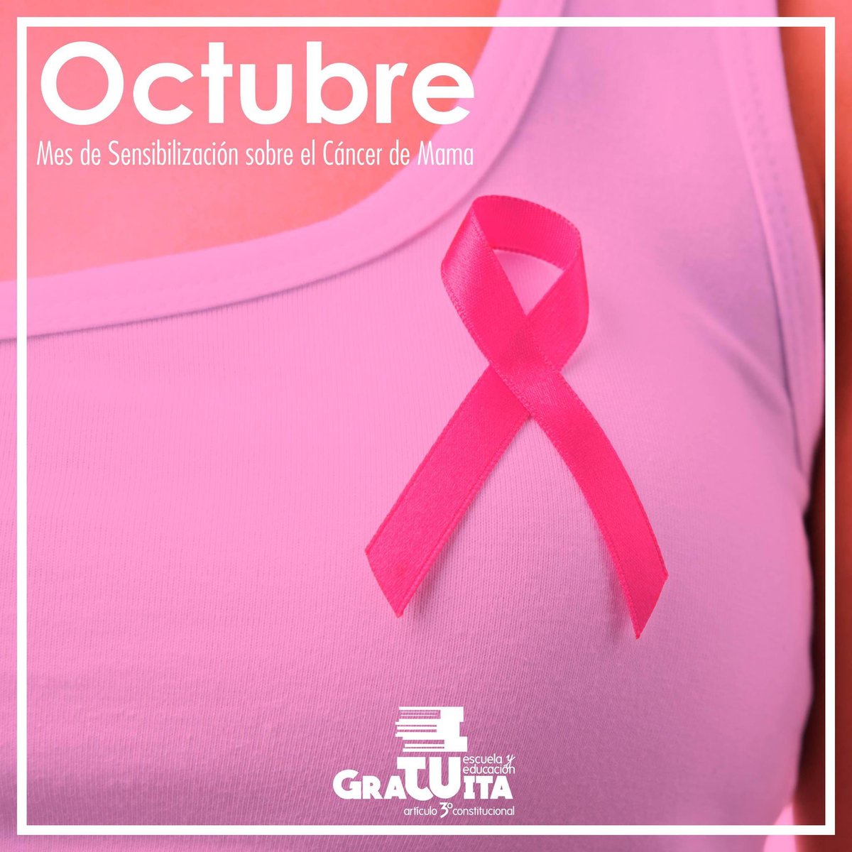 #Unete
A las acciones de Concientización sobre el #cancerDeMama, la detección temprana puede hacer la diferencia: #TocateParaQueNoTeToque 
#OctubreRosa #SNTEunoAuno #SNTEConEllas #SNTEContigo
#Domingo @SnteNacional @Seguidores