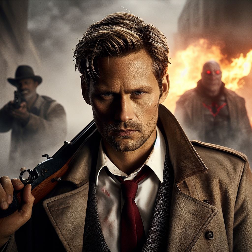 itsdirrty's tweet photo. pedi pro ai gerar imagem do alexander skarsgard interpretando constantine no dcu, agora é com vc james gunn https://t.co/IZkE82r180